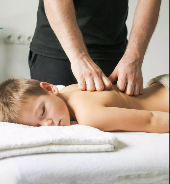 Massage pour enfant, Sillery